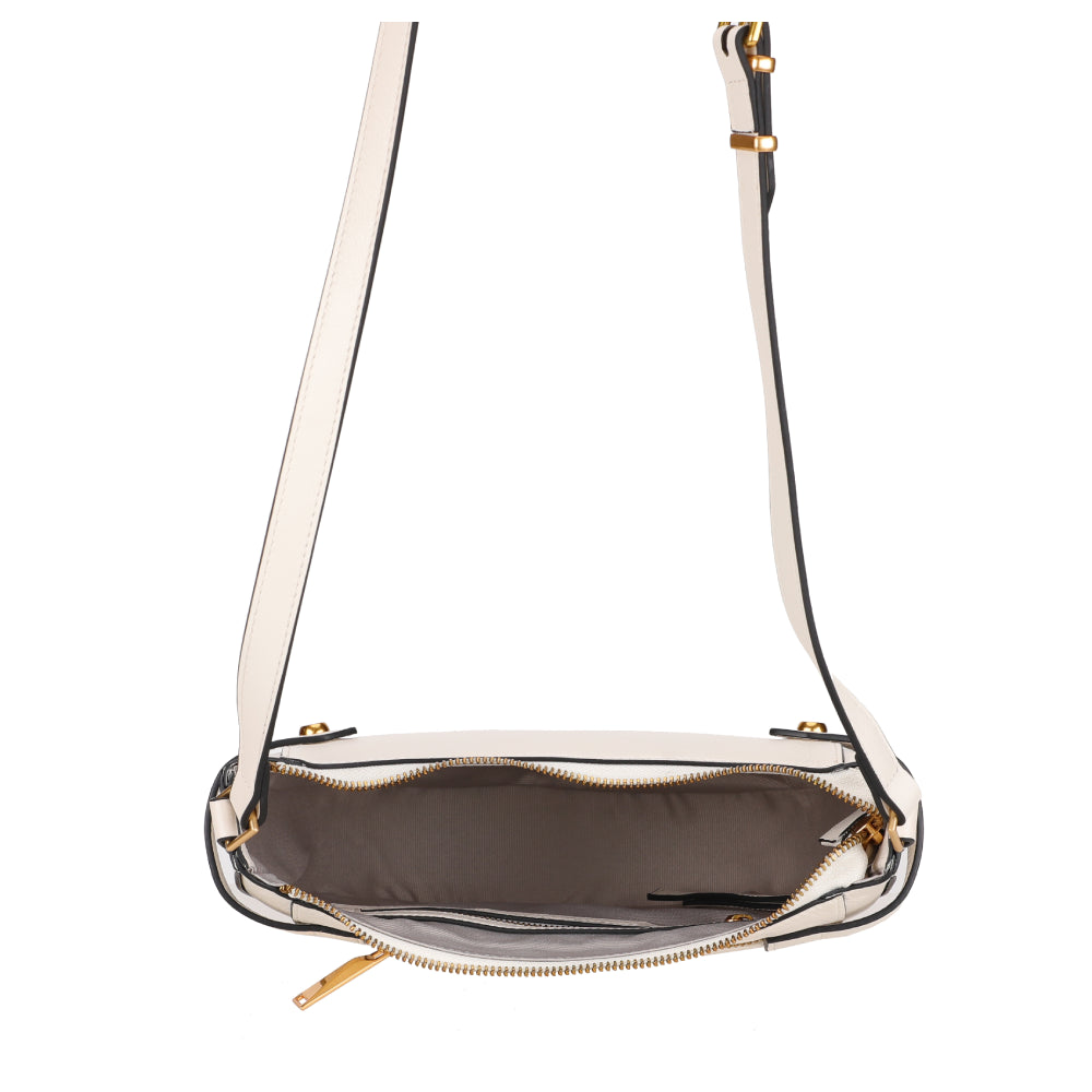 Aria leather shoulder bag