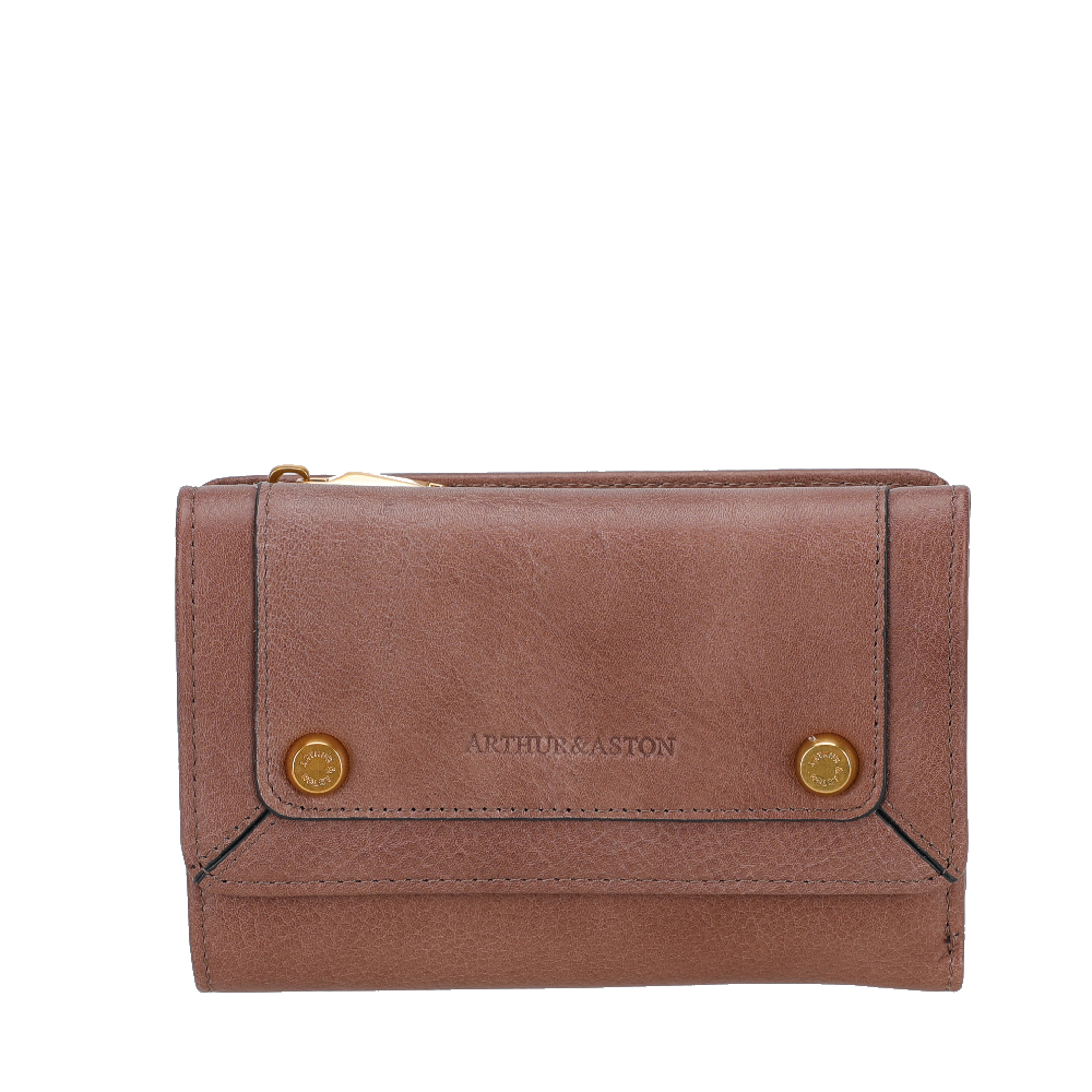 Aria Leather Compact Wallet