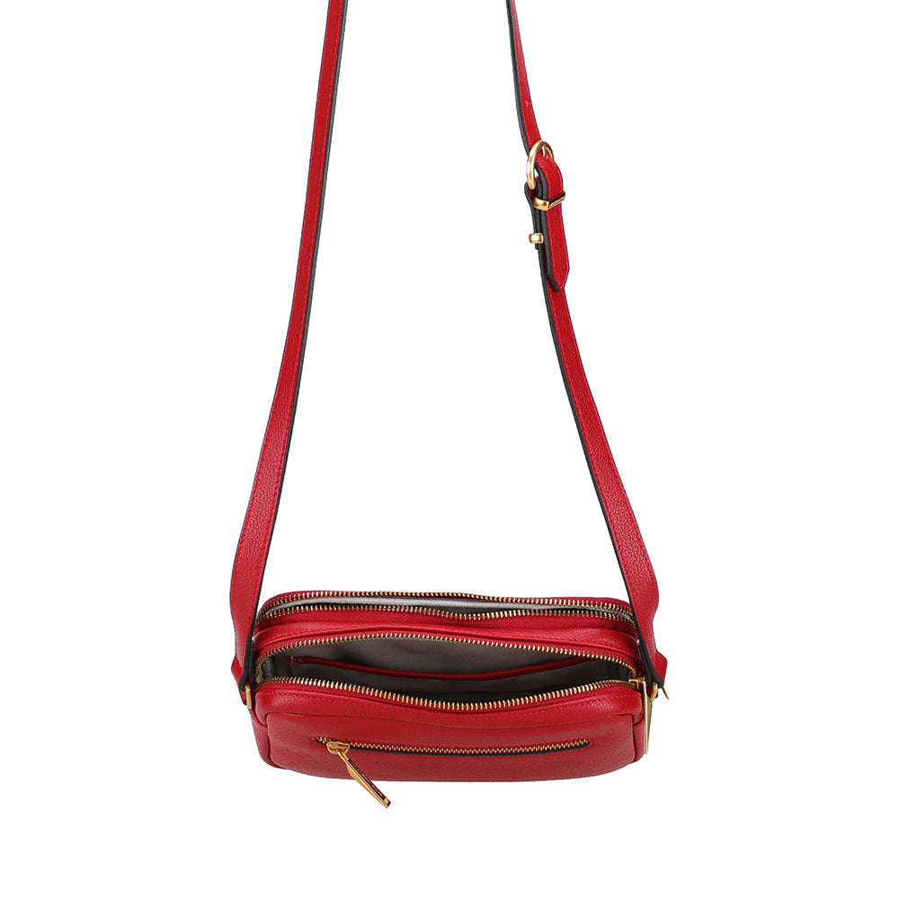 Raquel Leather Shoulder Bag