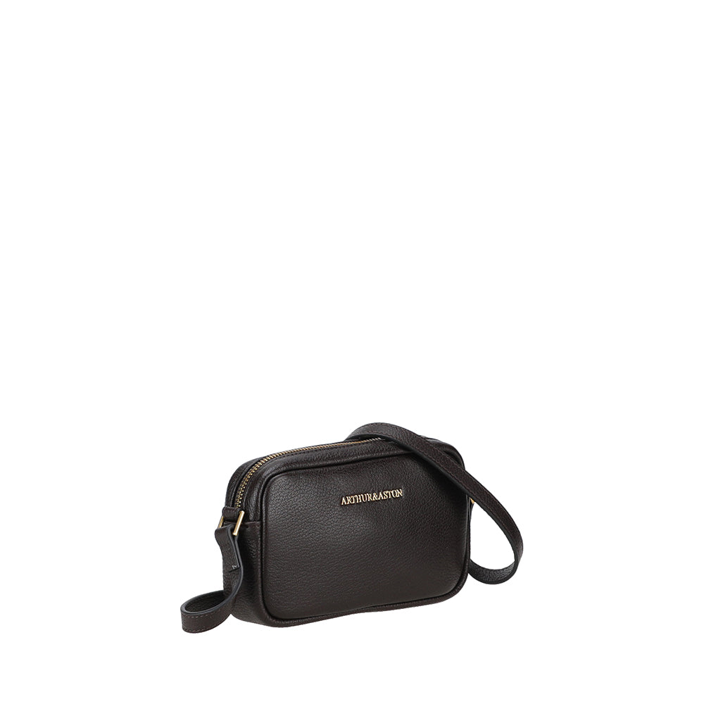 Raquel Leather Mini Crossbody Bag