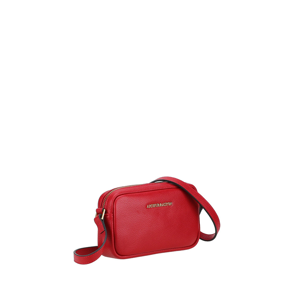 Raquel Leather Mini Crossbody Bag