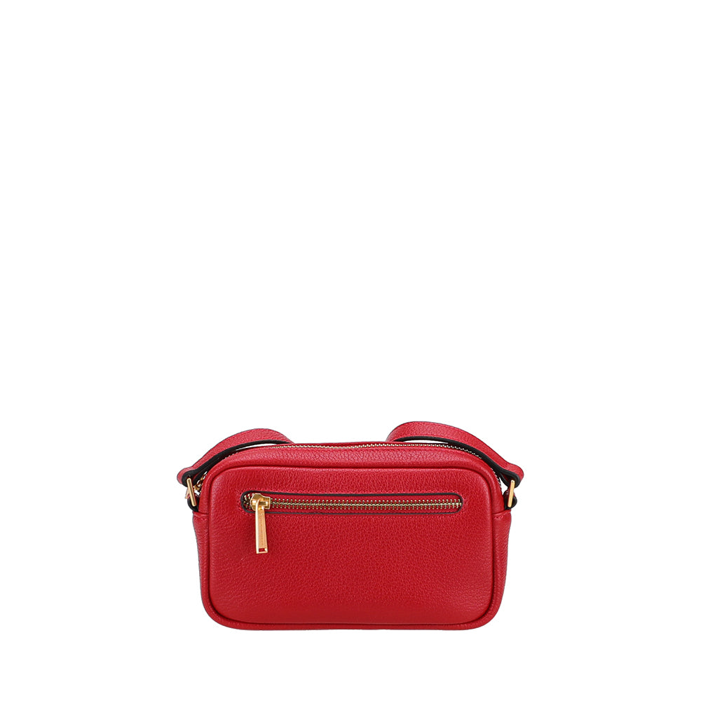 Raquel Leather Mini Crossbody Bag
