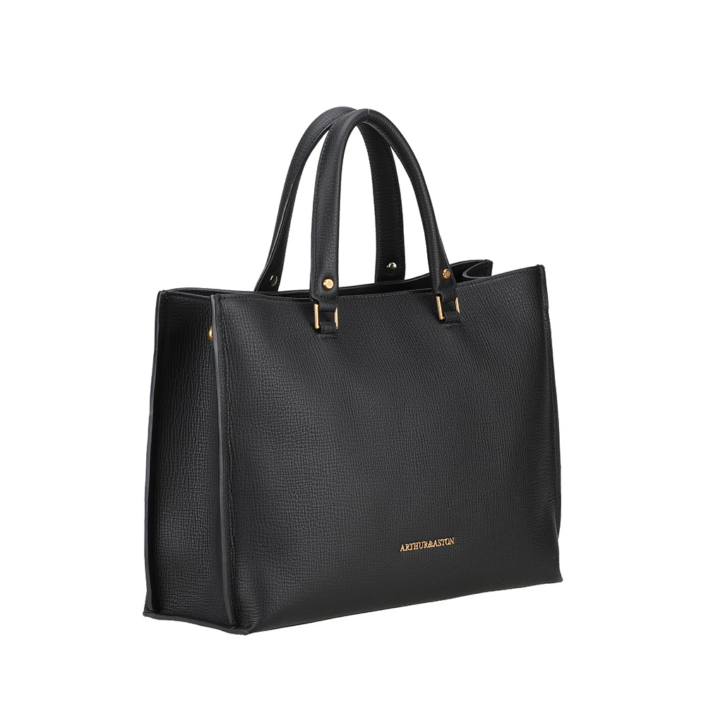 Grand sac porté main Nora en cuir