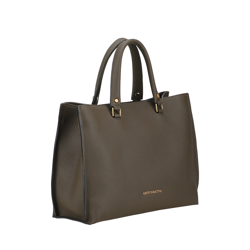 Grand sac porté main Nora en cuir