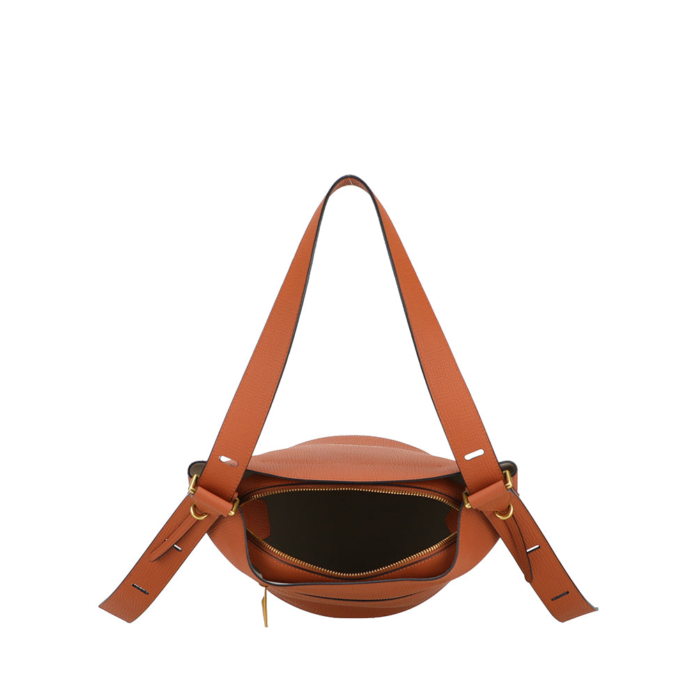 Nora Leather Bucket Shoulder Bag