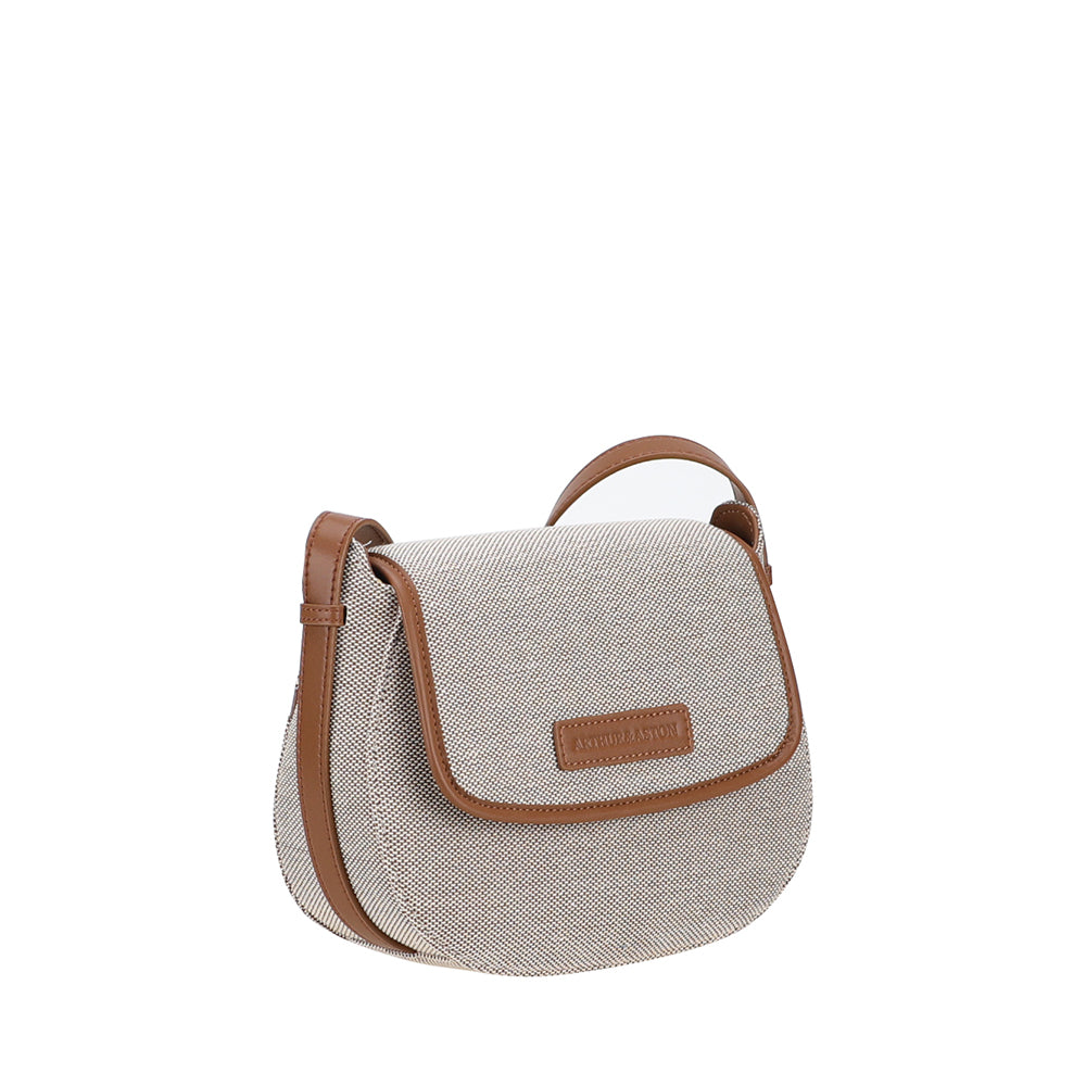 Sac porté travers Rosa en toile