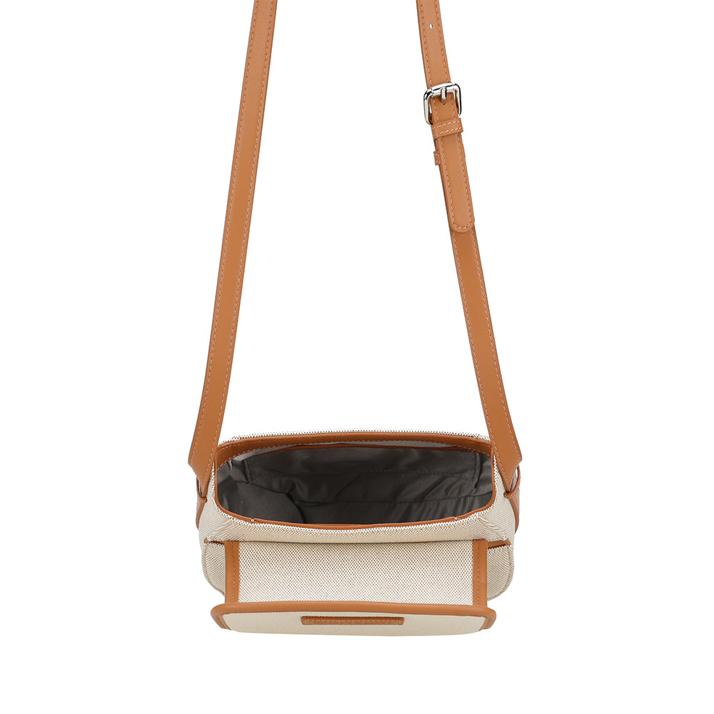 Sac porté travers Rosa en toile