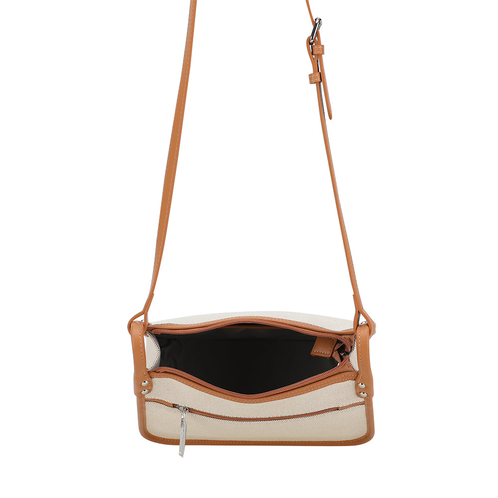 Besace bandoulière Rosa en toile