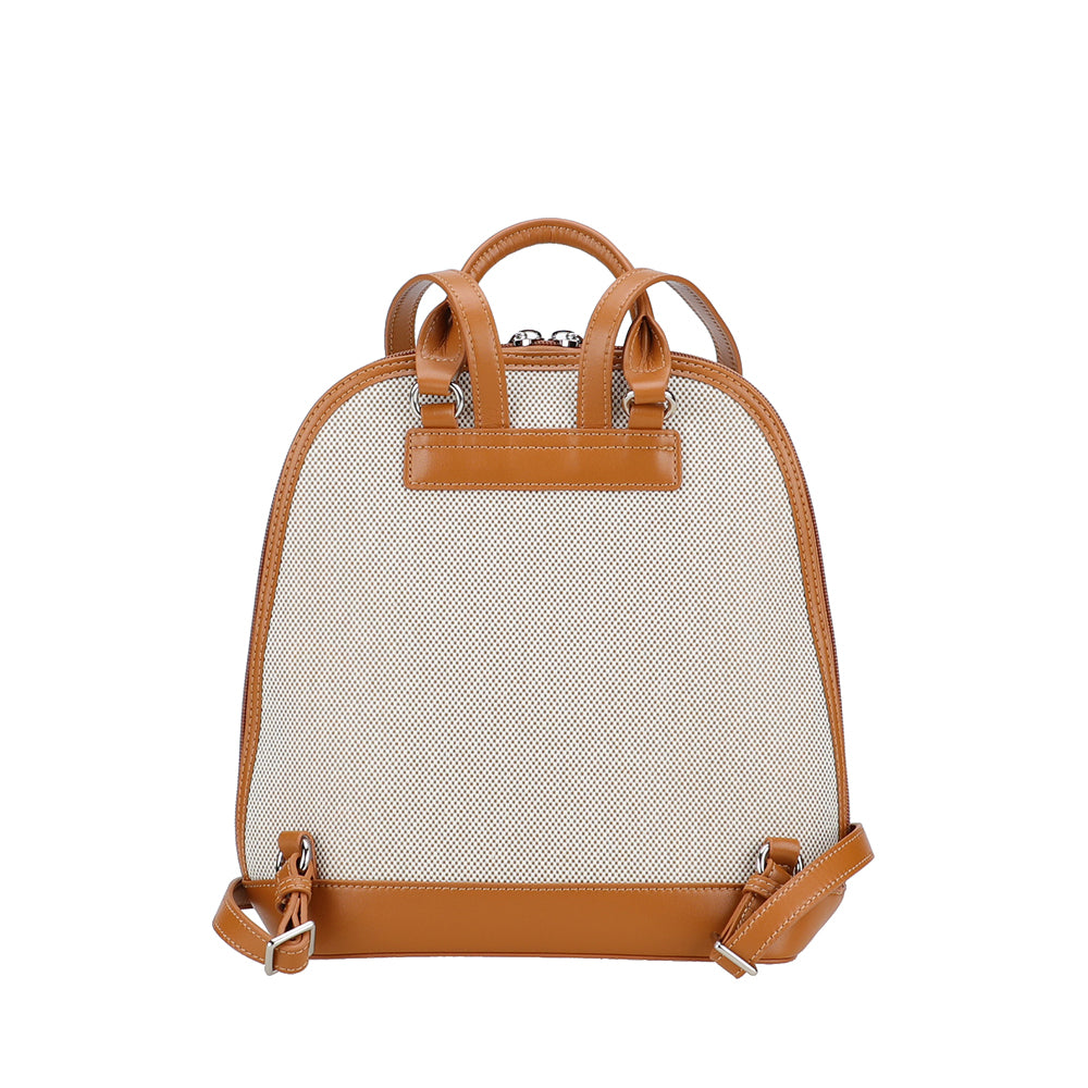Rosa canvas backpack