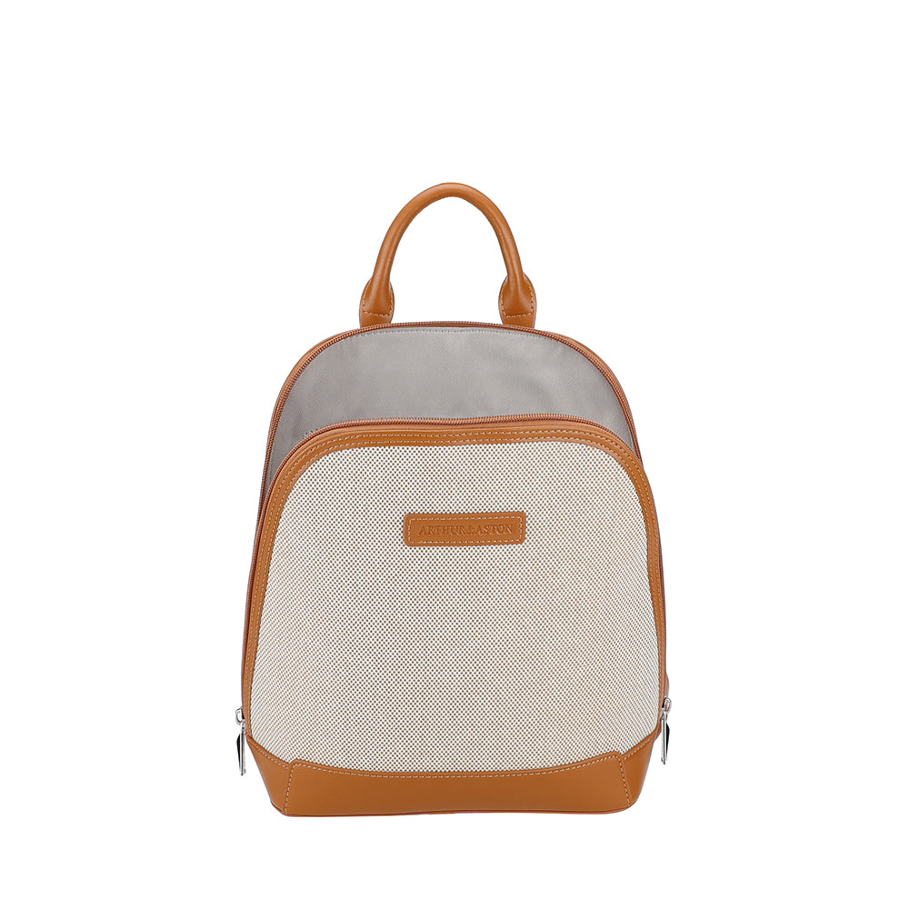 Rosa canvas backpack
