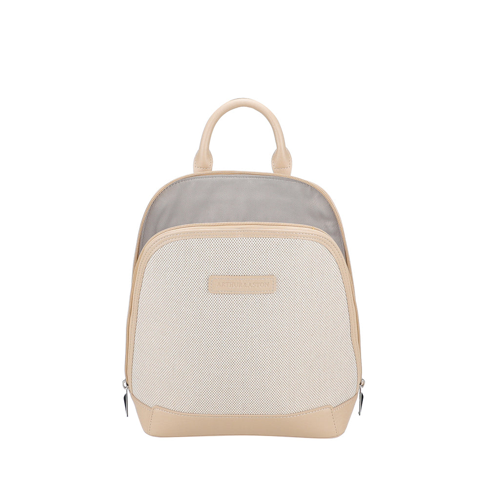 Rosa canvas backpack