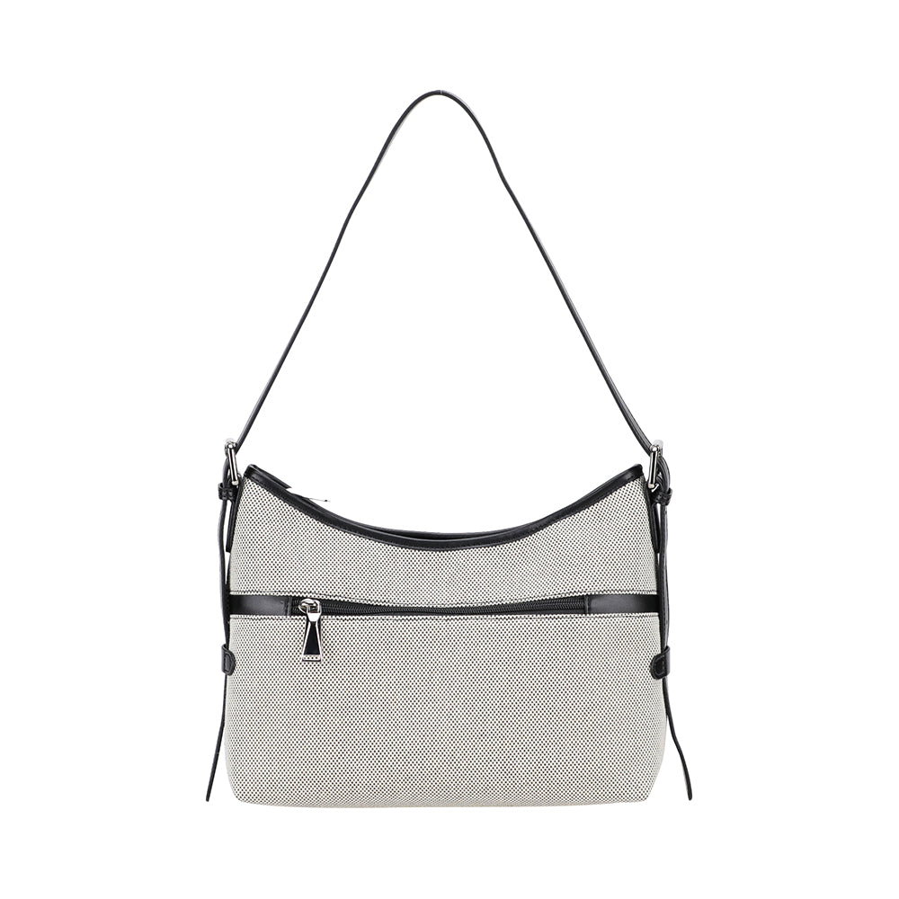Rosa canvas shoulder bag