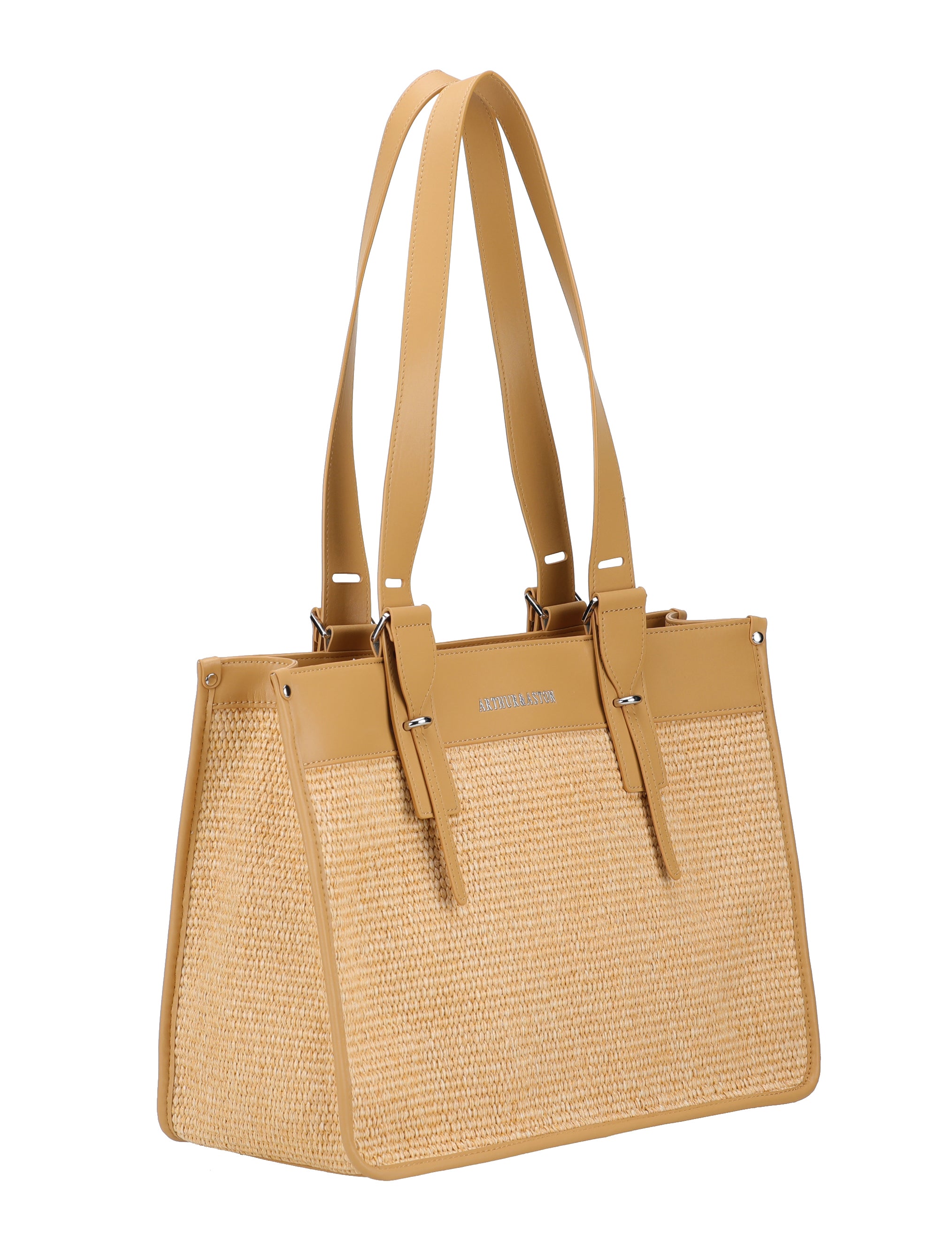 Sac porté épaule Agathe en Paille