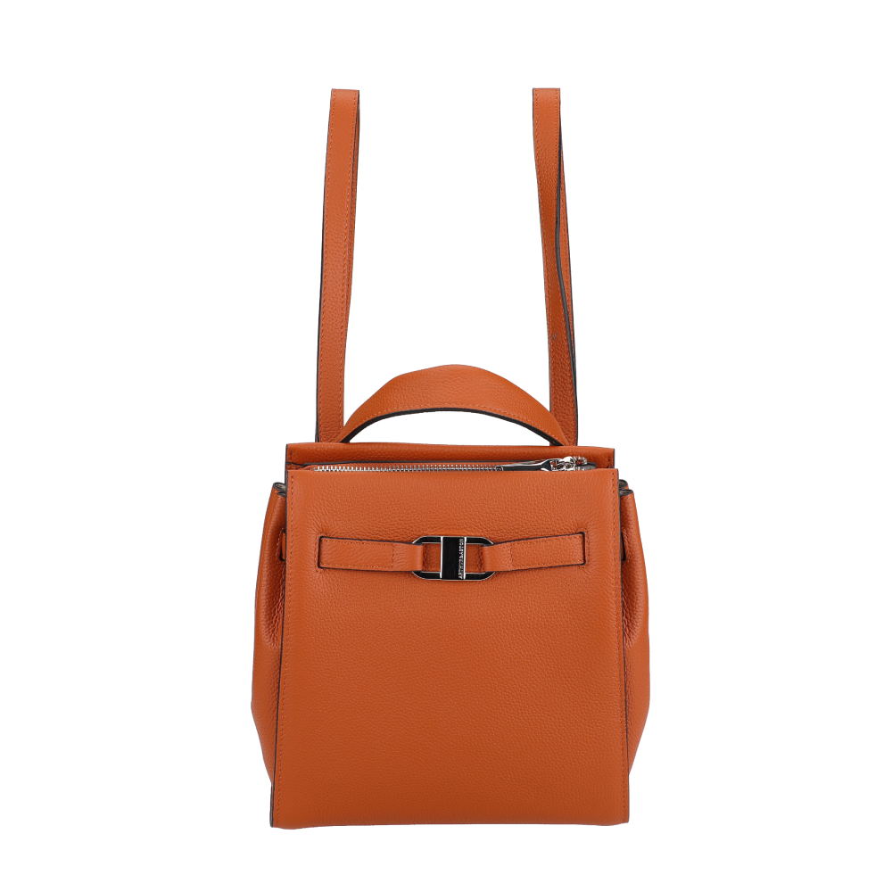 Daphne M leather backpack