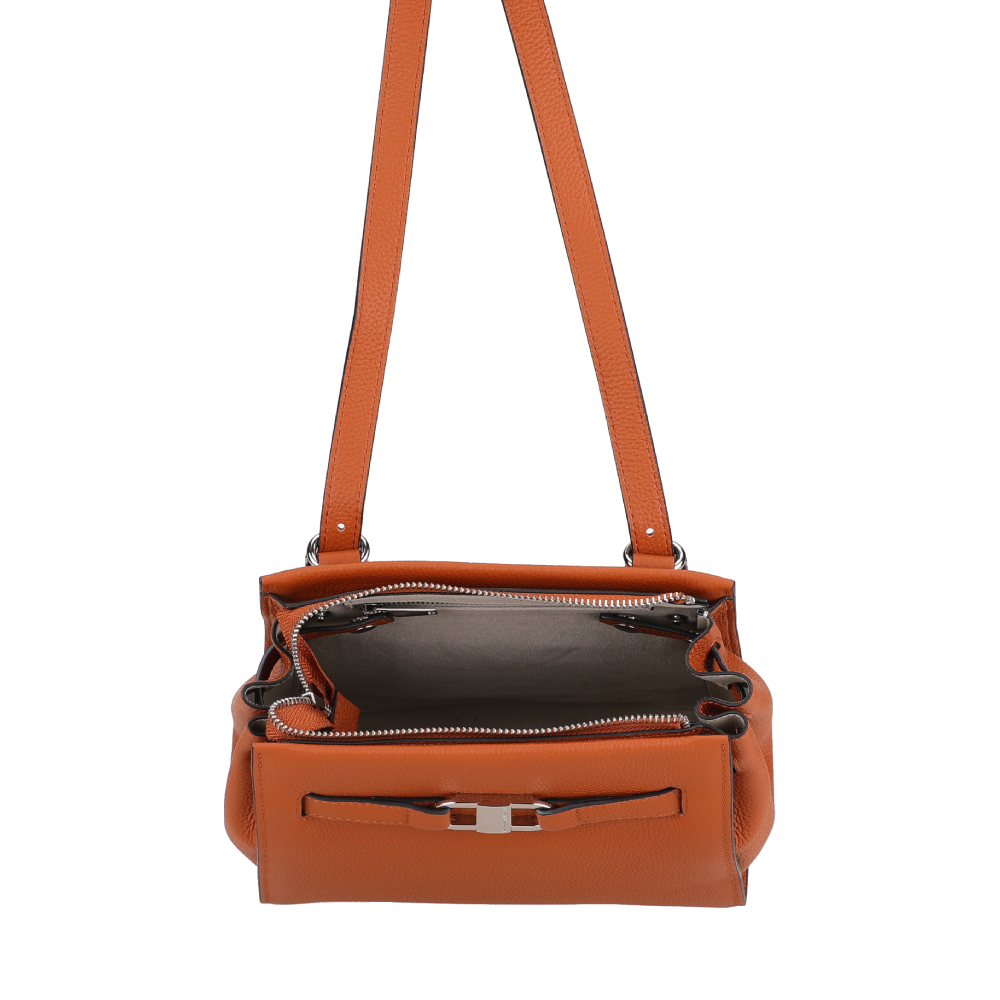 Daphne M leather backpack