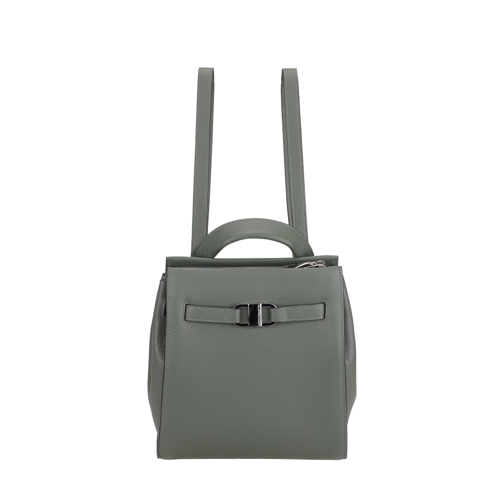 Daphne M leather backpack