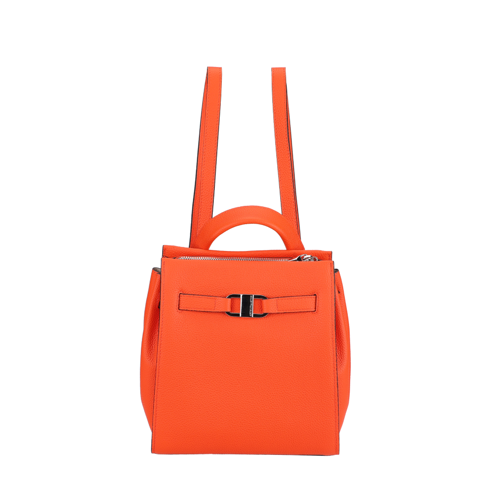 Daphne M leather backpack