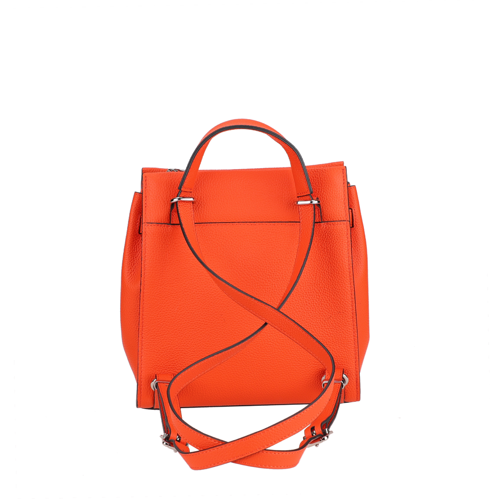 Daphne M leather backpack