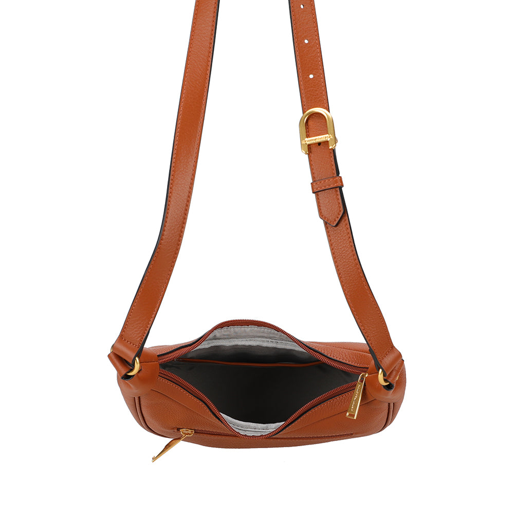 Sac bandoulière Camille cuir