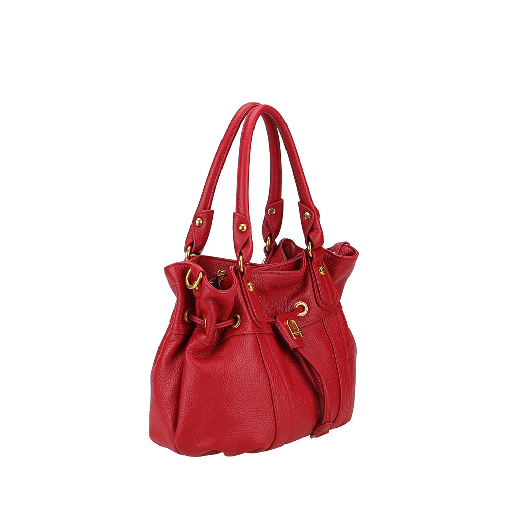 M Camille leather shoulder bag
