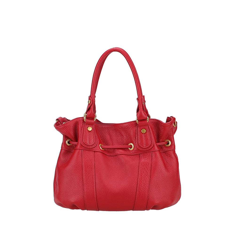M Camille leather shoulder bag