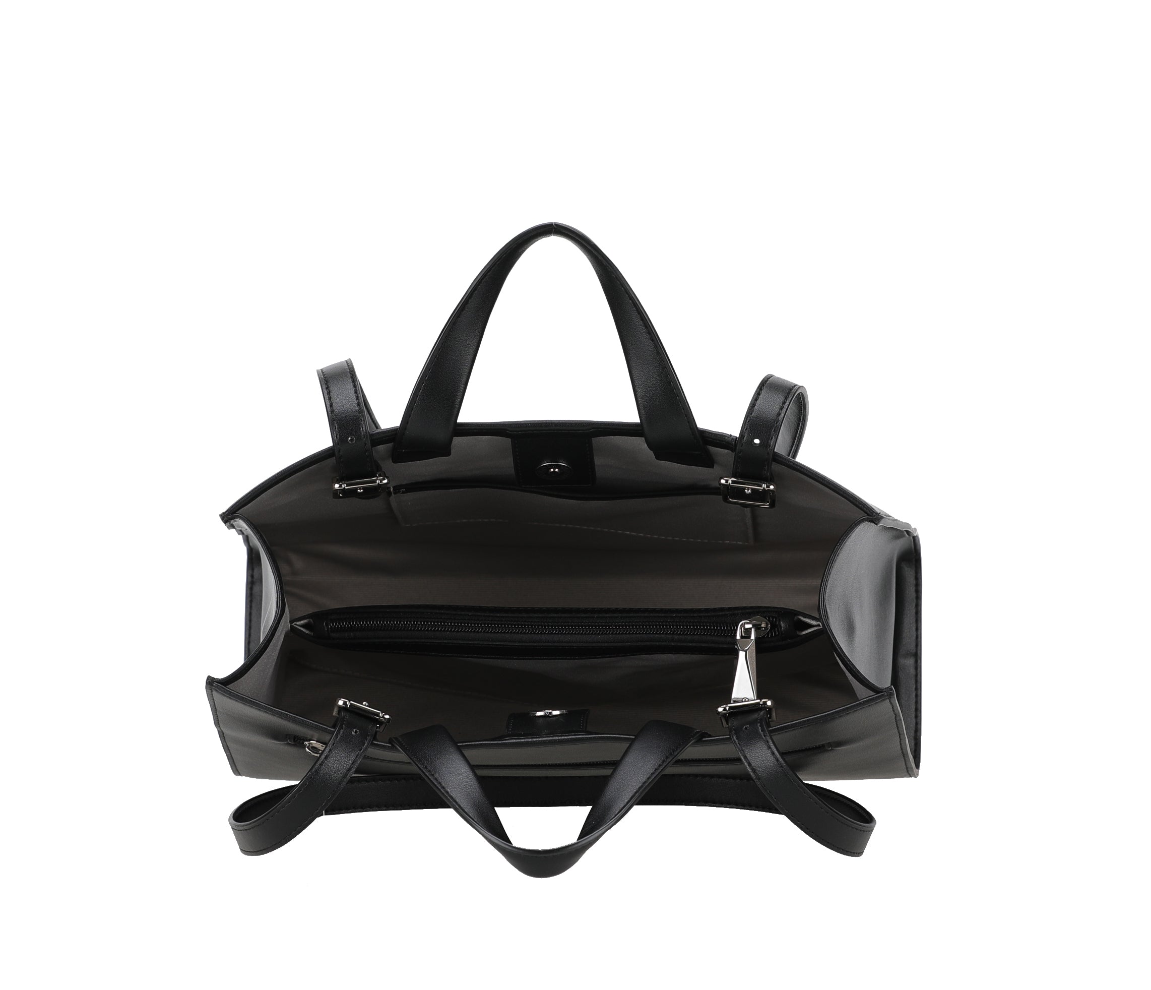 Daphne M leather handbag