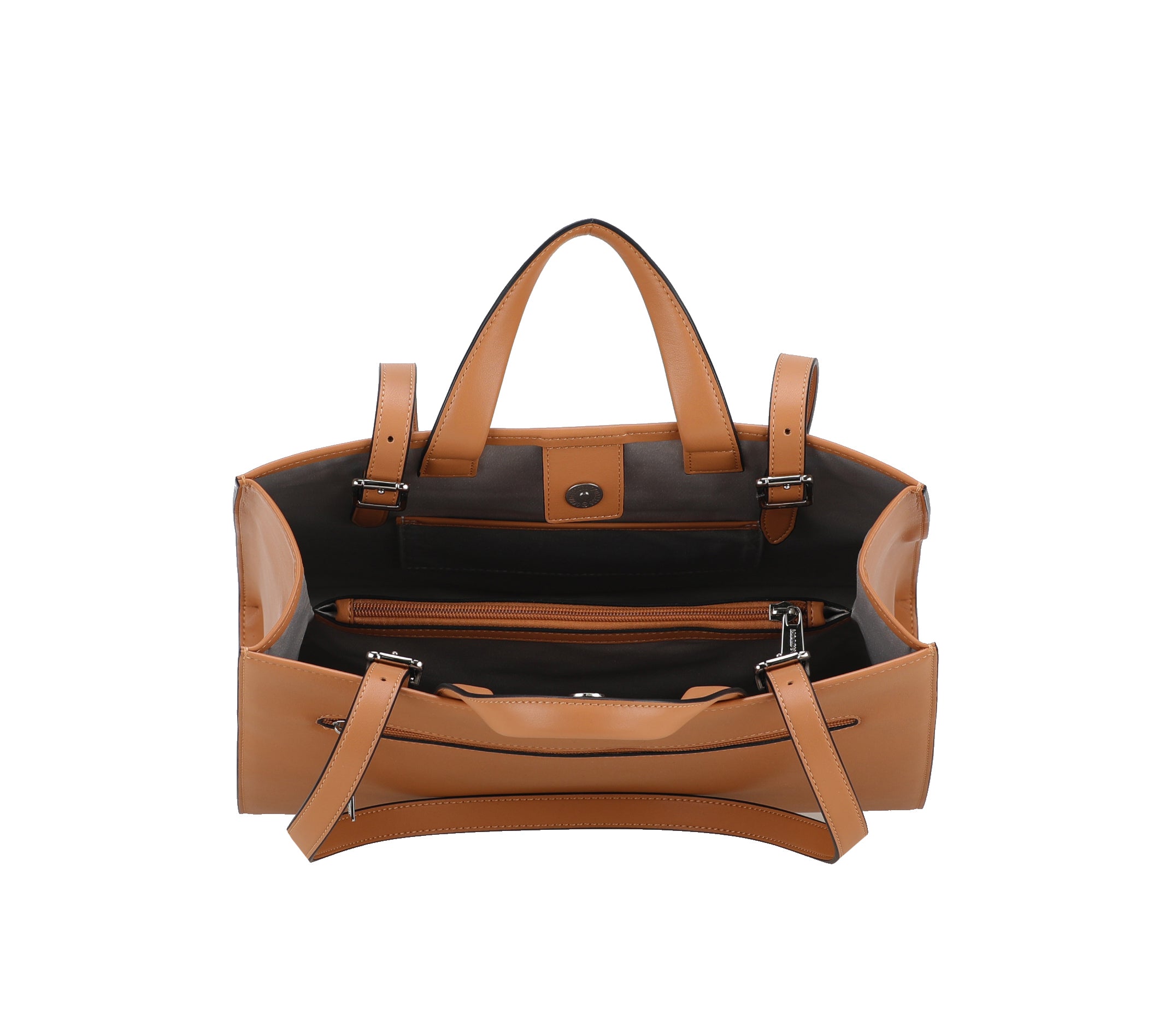 Daphne M leather handbag