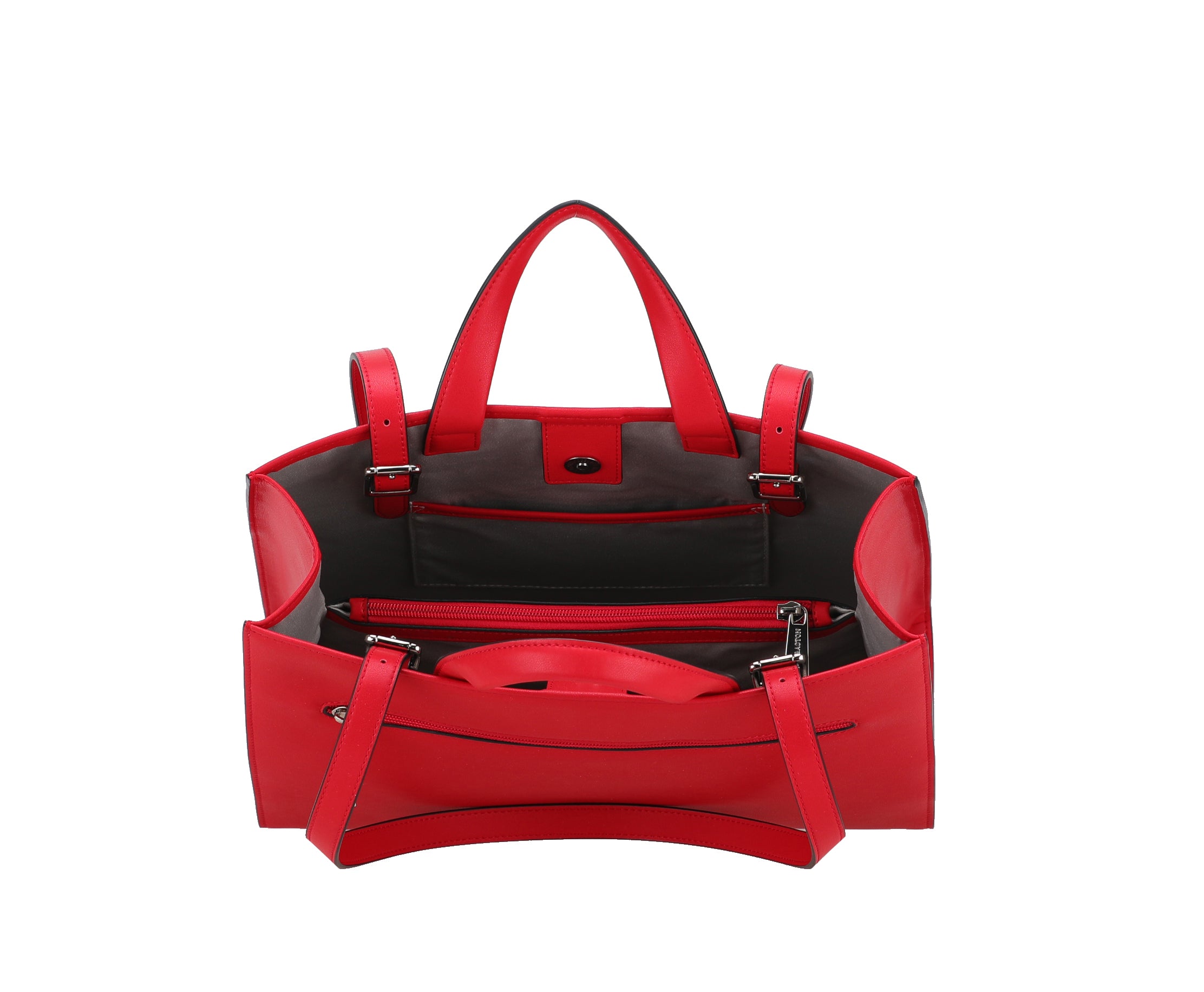 Daphne M leather handbag