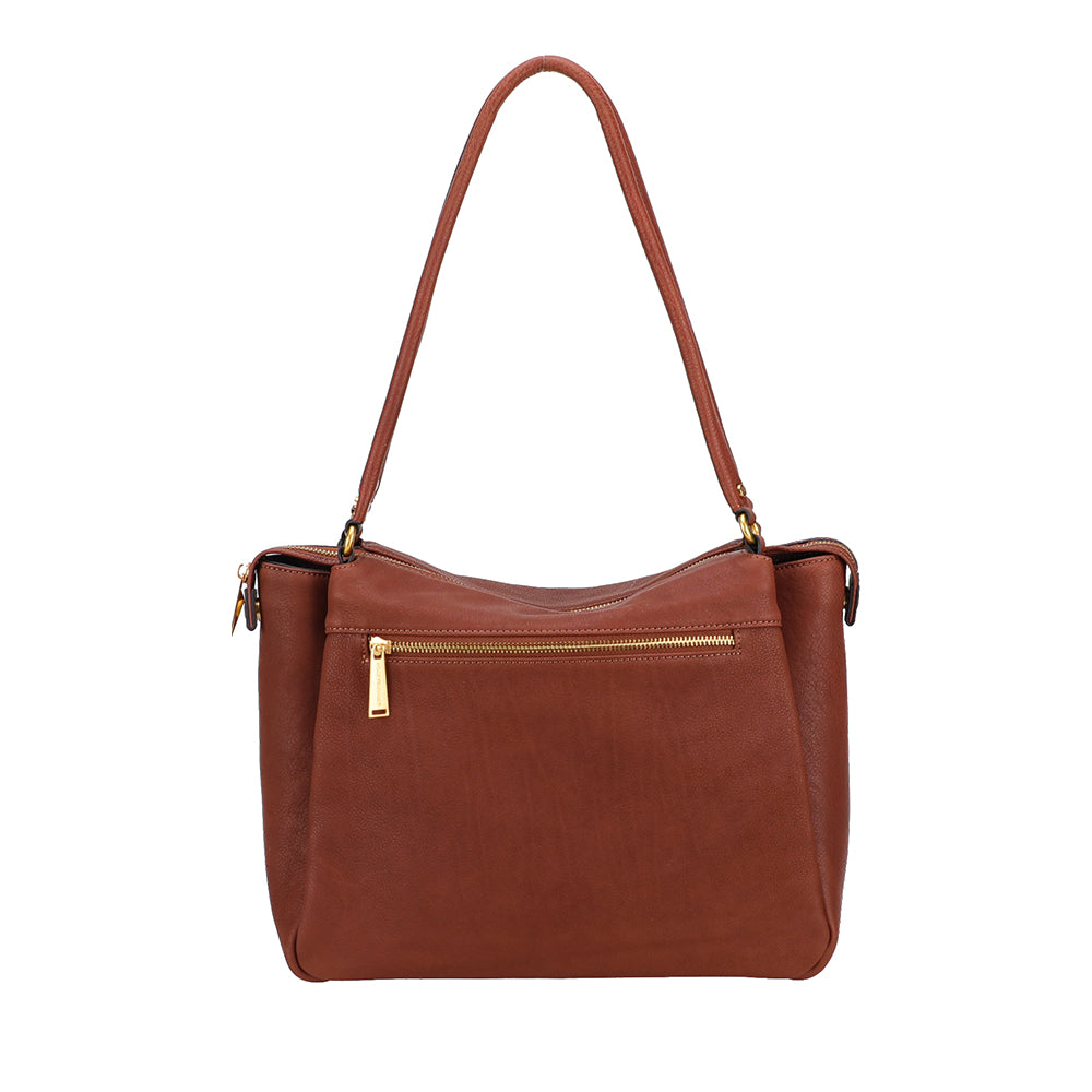 Sac shopping épaule Elsa cuir