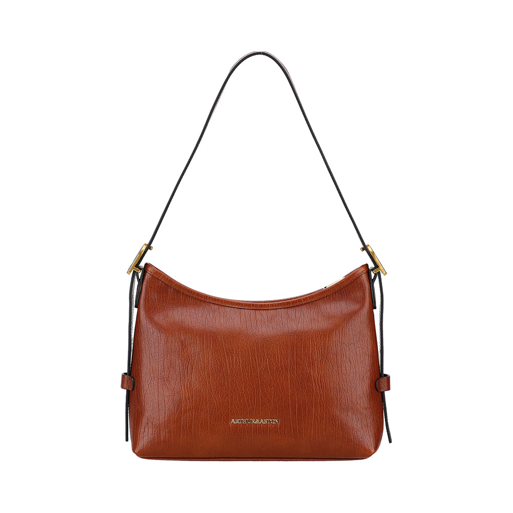 Paula leather shoulder bag