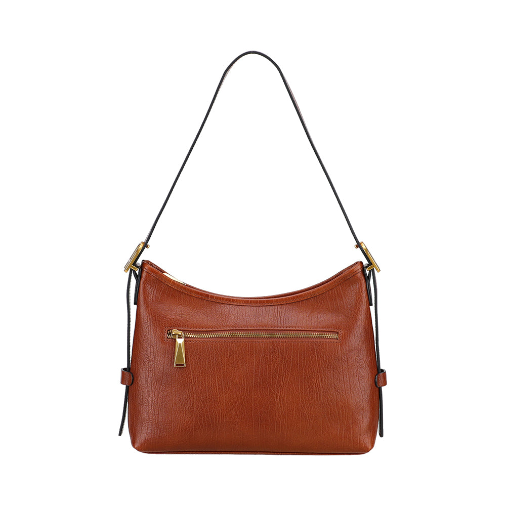 Paula leather shoulder bag