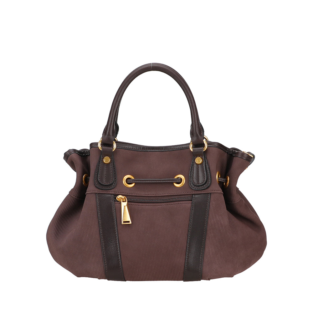 Sac à main S Adonira cuir côtelé