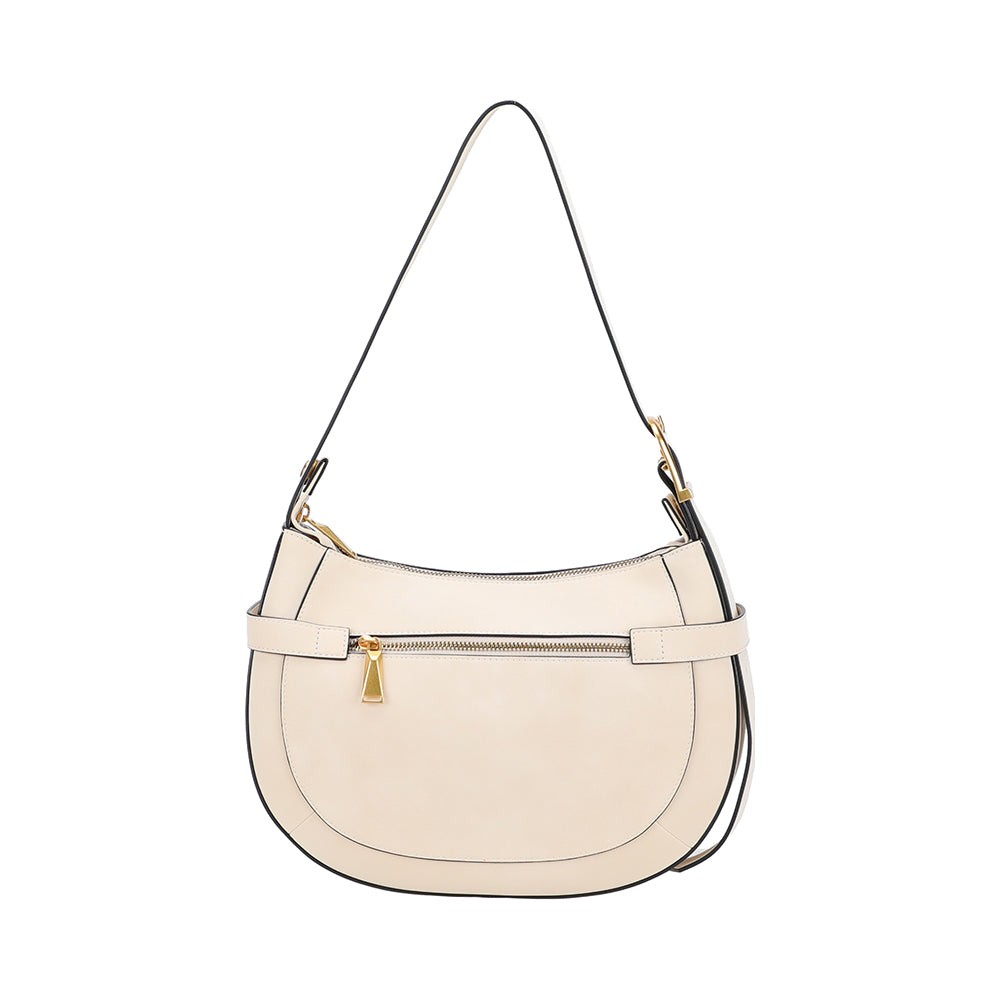 Sac épaule croûte de cuir Madelena