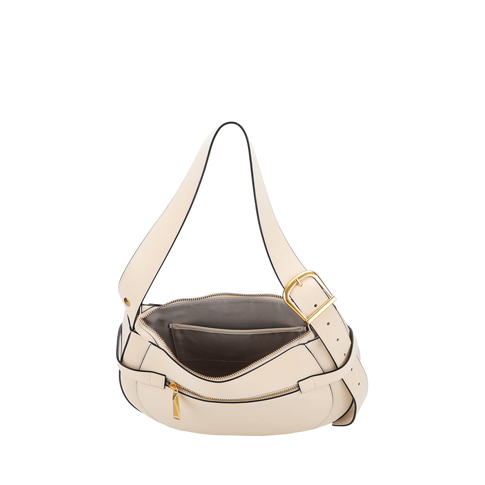Sac épaule croûte de cuir Madelena