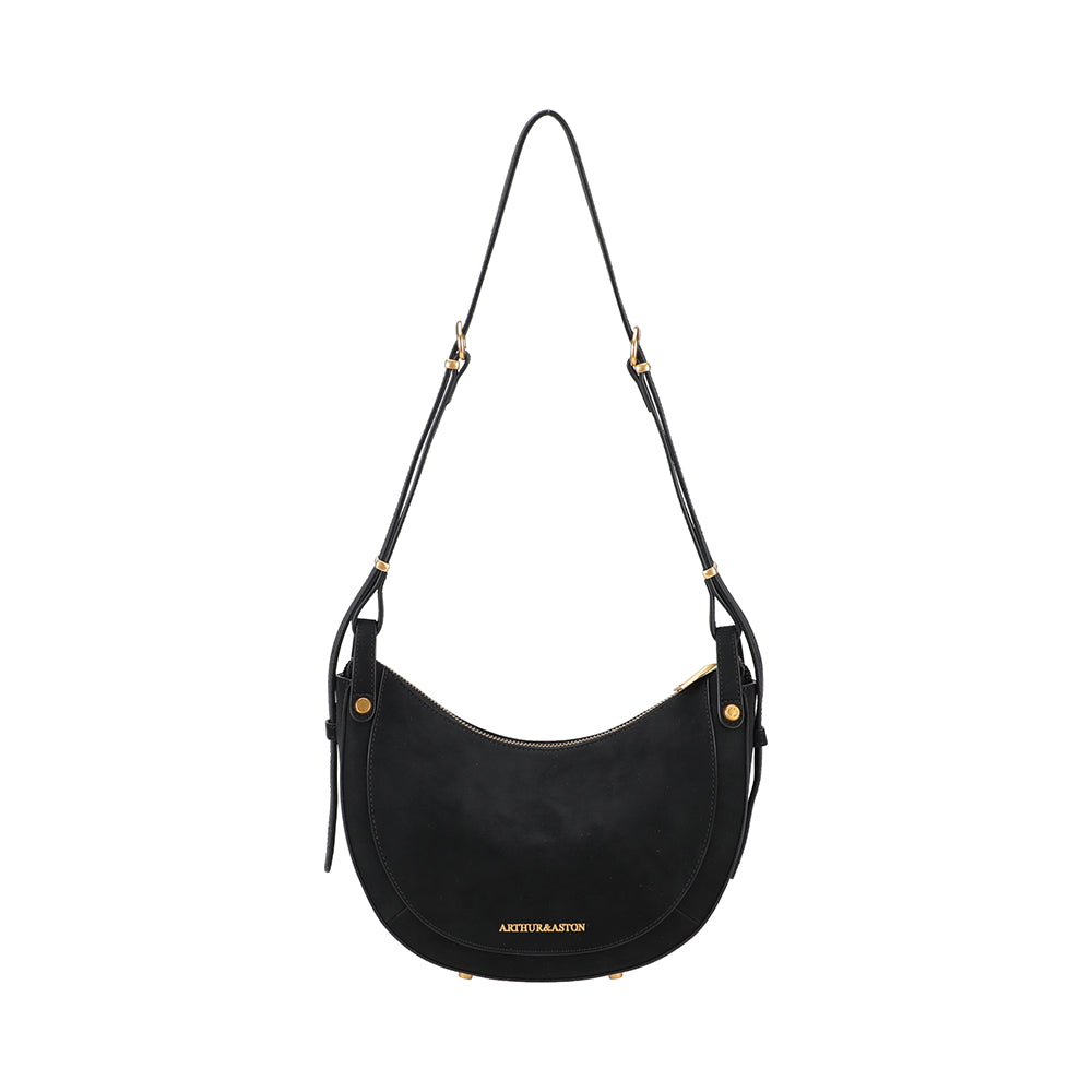 Sac épaule bandoulière croûte de cuir Madelena