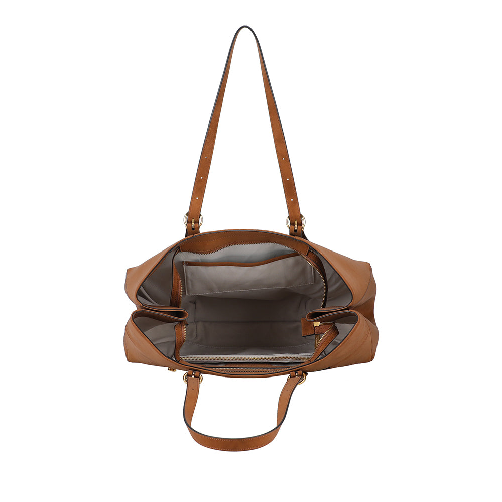 Madelena Large Leather Tote Bag