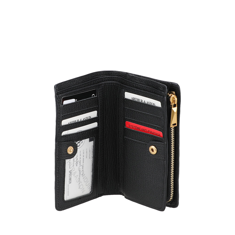 Nora Cowhide Leather Wallet