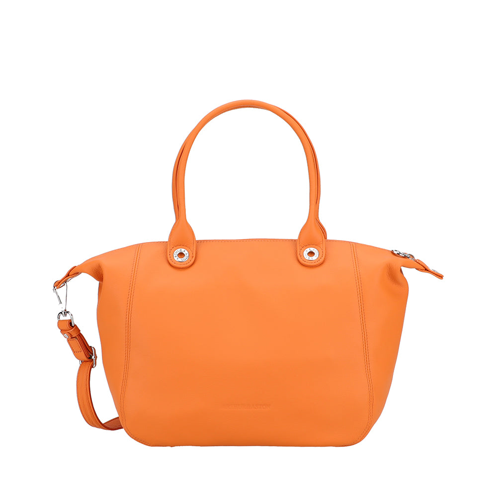 Moyen sac à main Louisa en cuir