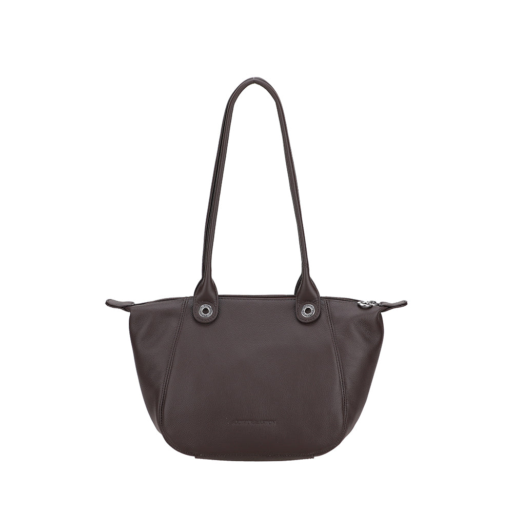 Petit Sac Cabas porté épaule Louisa en cuir