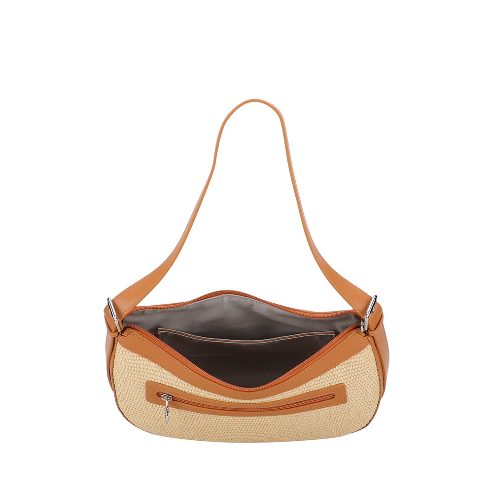 Sac épaule bandoulière Daniela en Paille