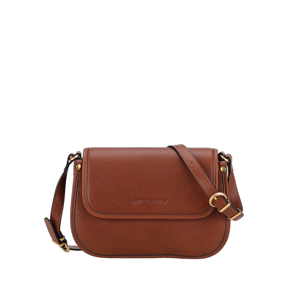 Sac bandoulière rabat Cassidy Cuir
