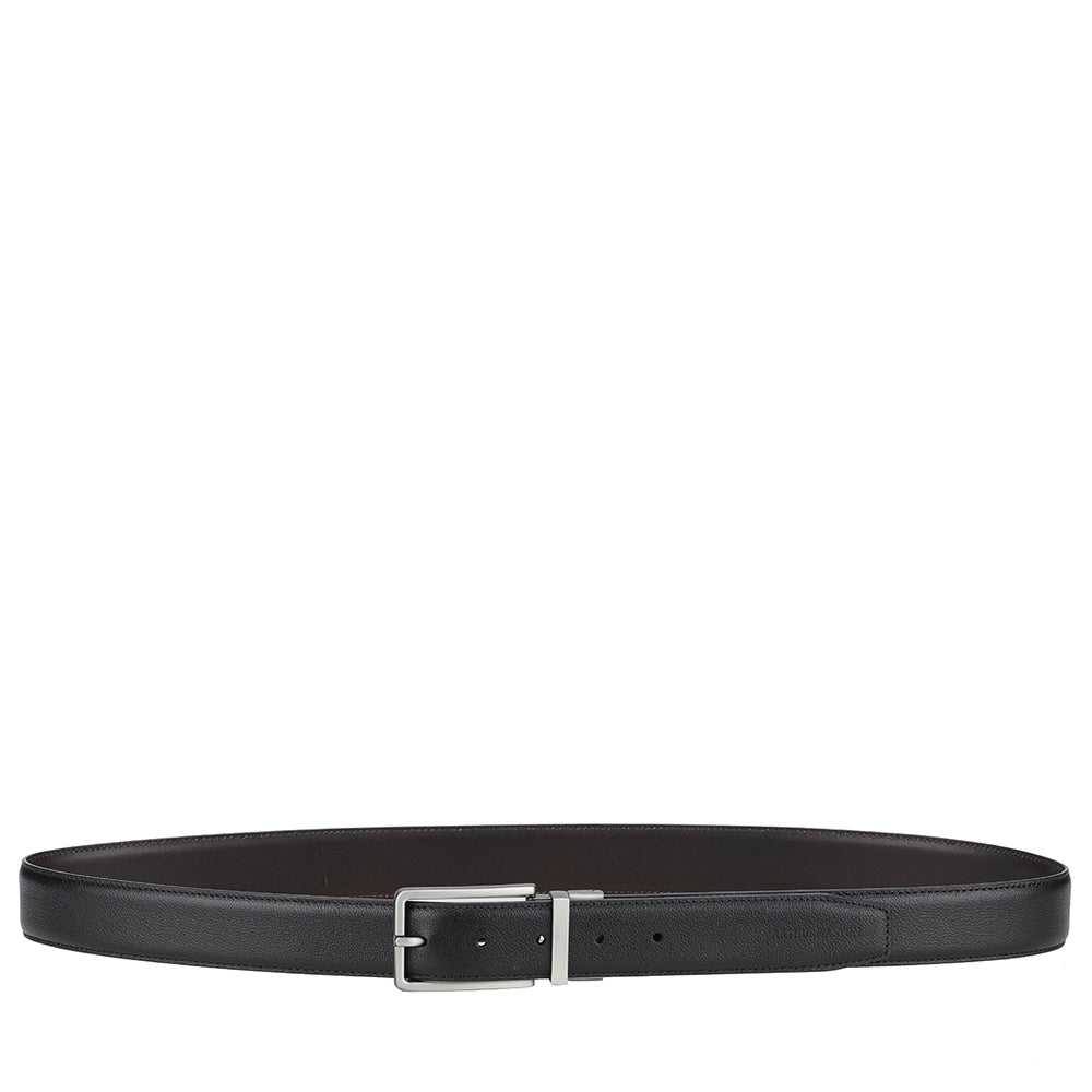 Ceinture de costume Homme cuir lisse large