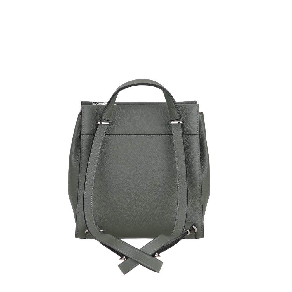 Daphne M leather backpack
