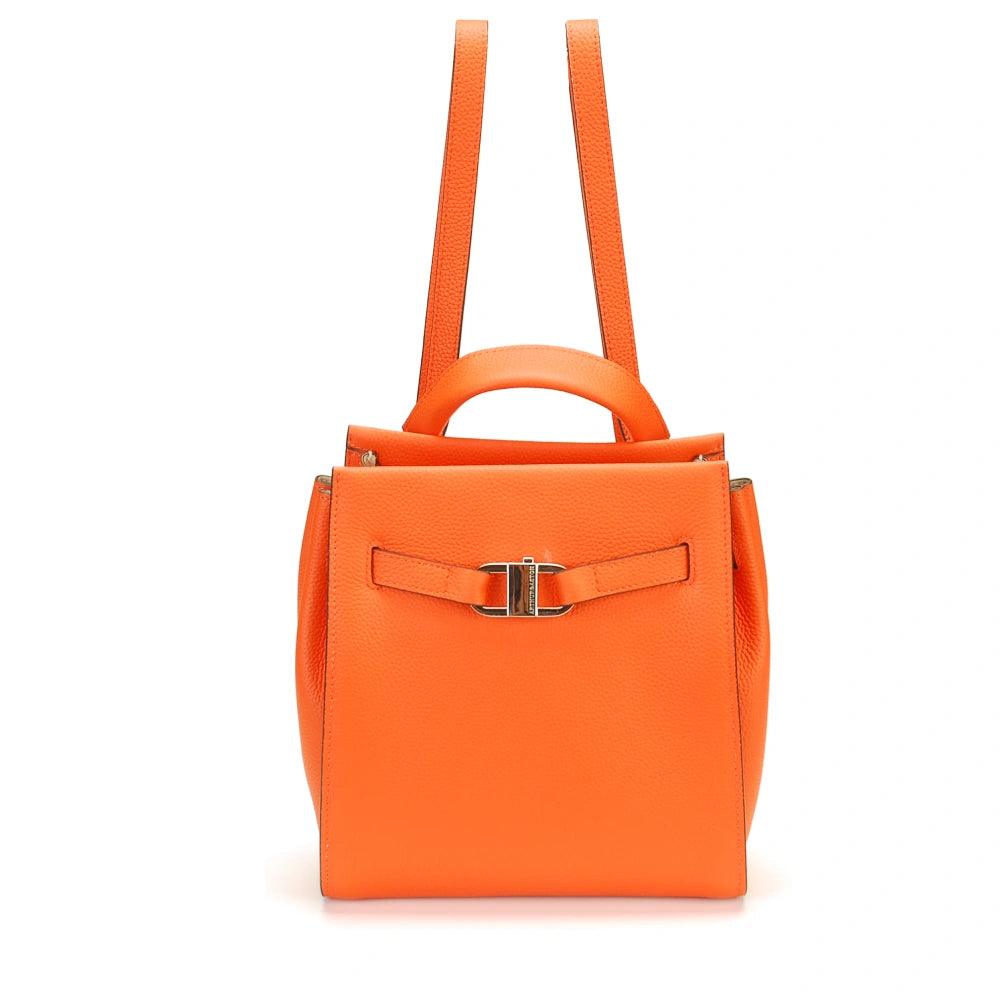 Daphne leather backpack/crossbody bag