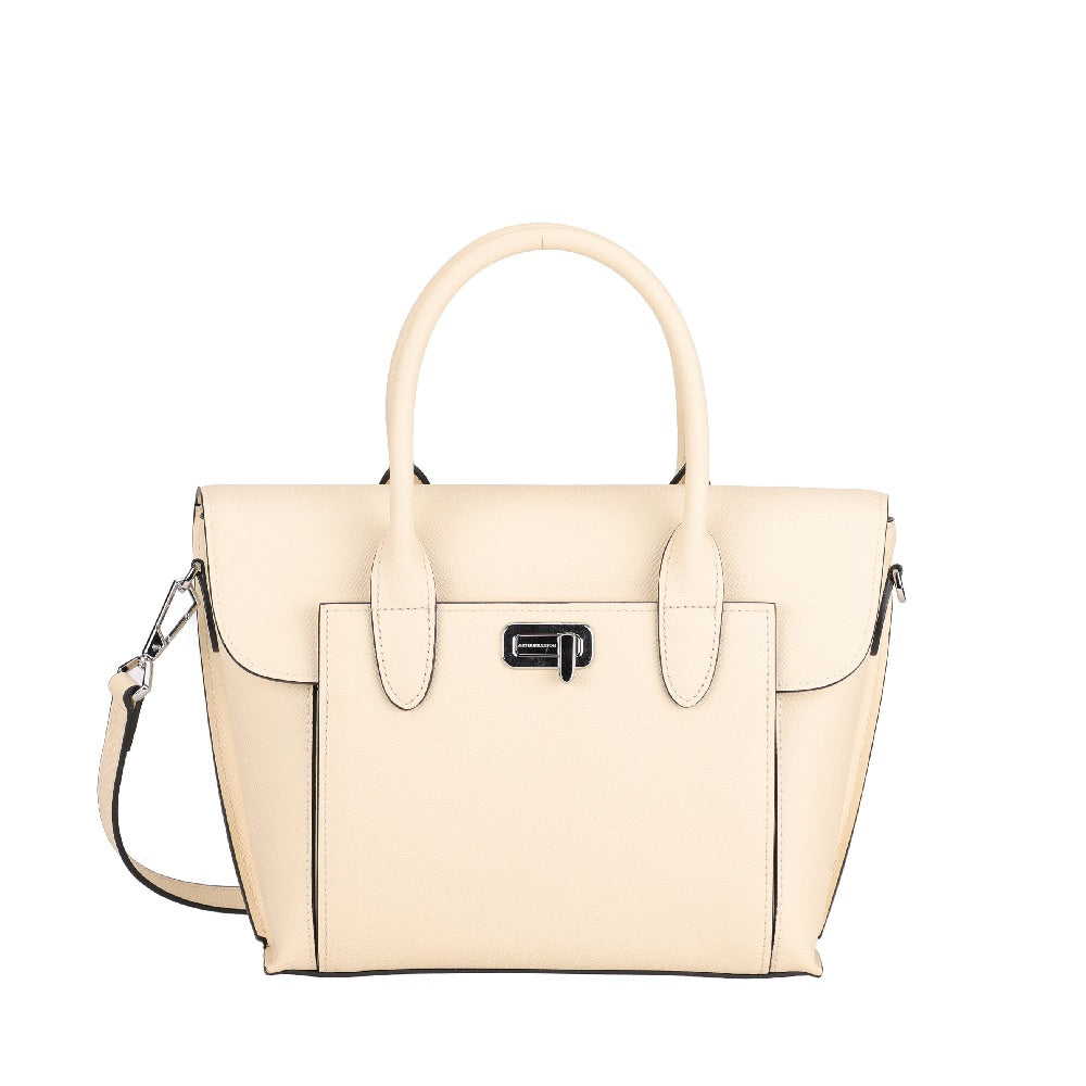 Sac à main rabat cuir Paloma