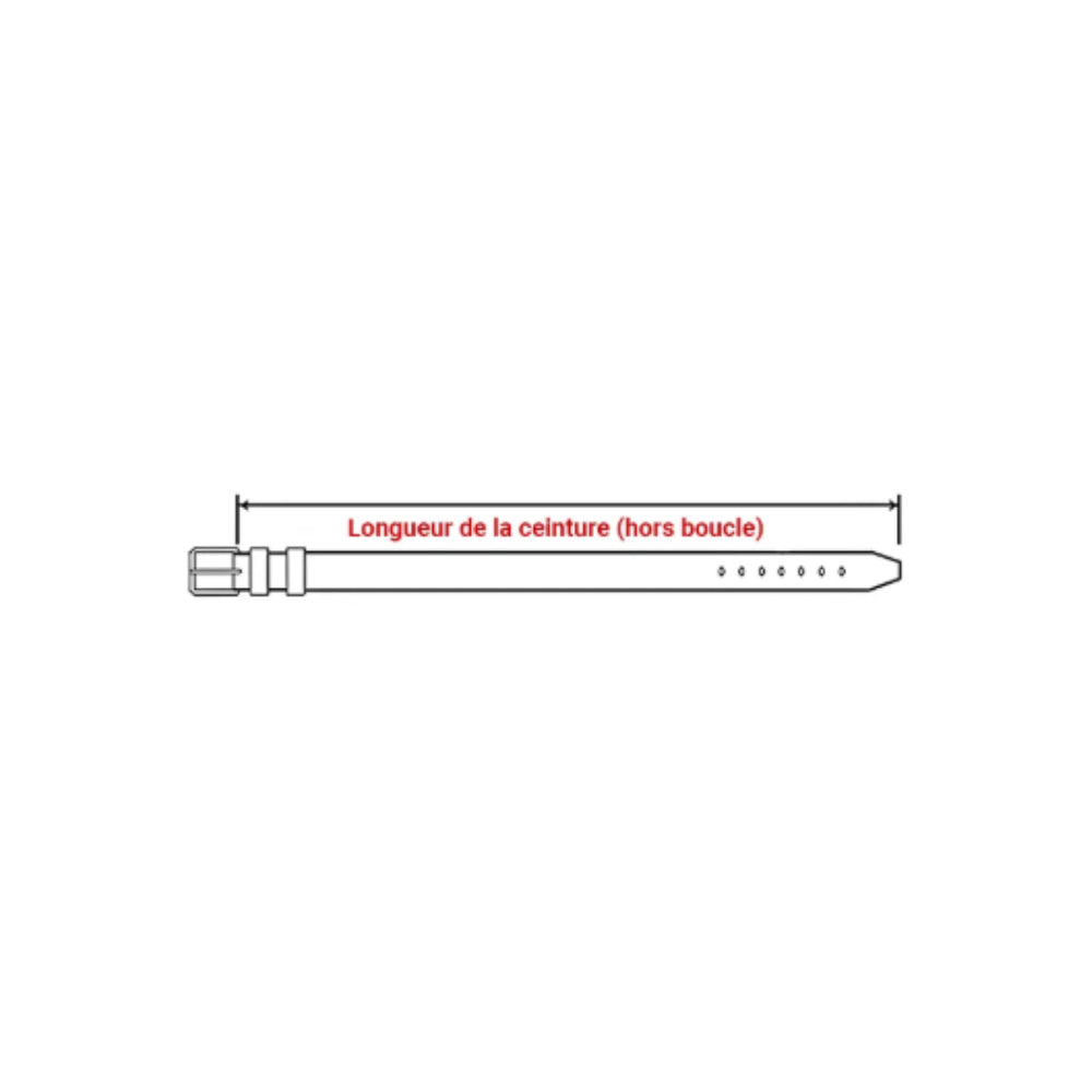 Ceinture femme cuir
