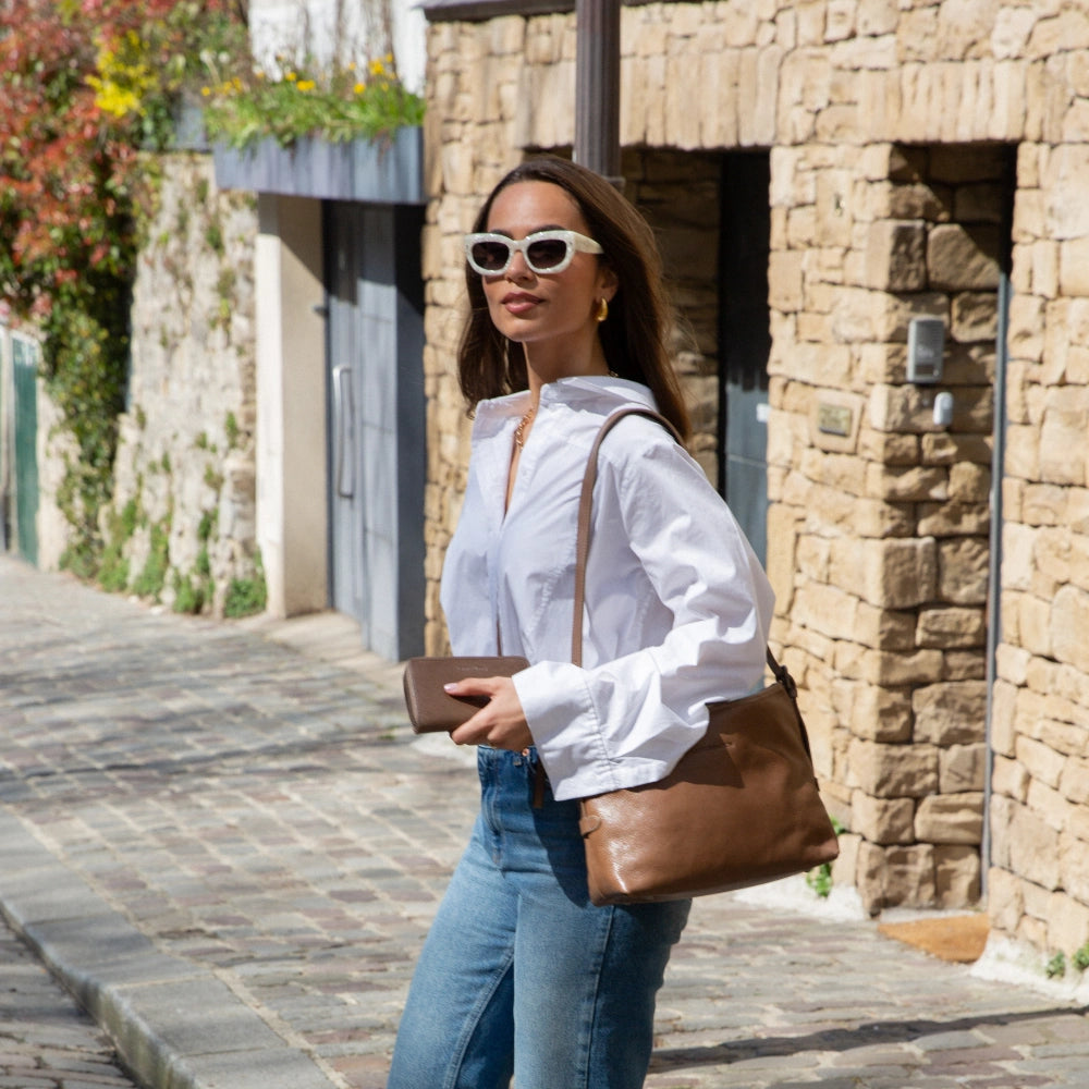 Edith Leather Travel Bag