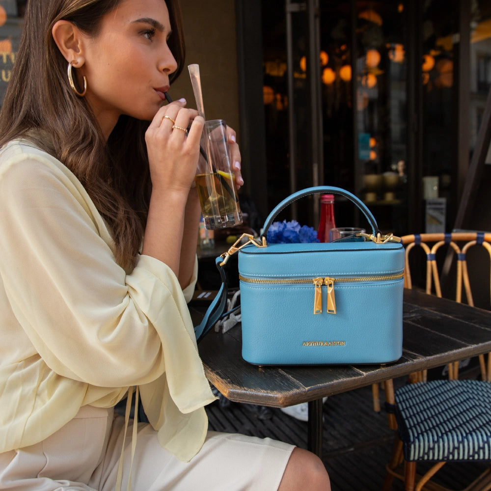 Raquel cowhide leather handbag