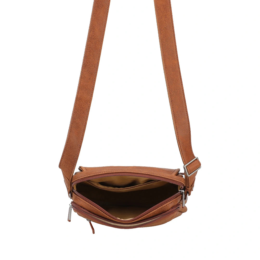 Sac travers XL Owen Cuir