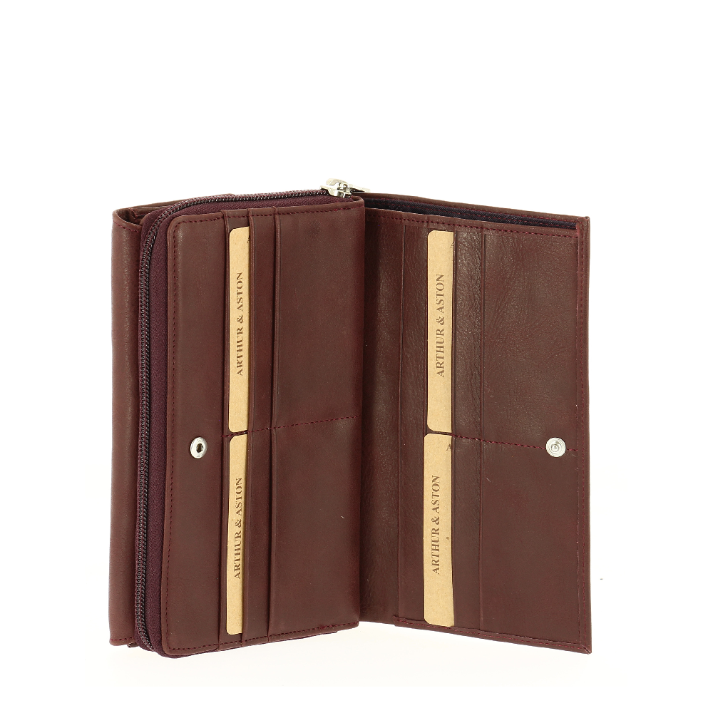 Oiled Leather Flap Checkbook Holder Companion
